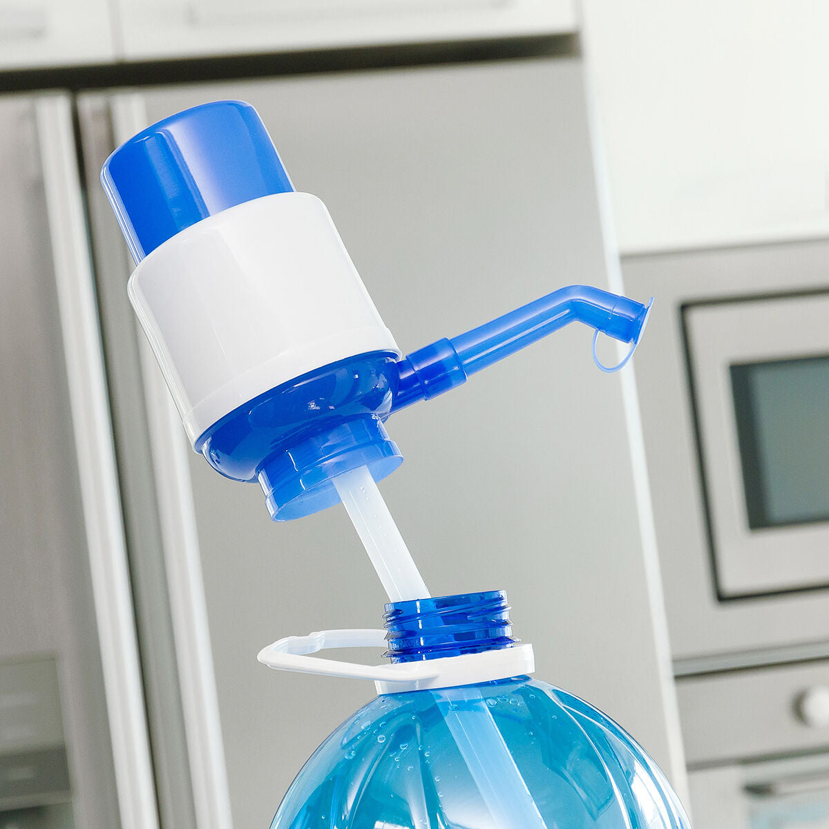 Portable Manual Water Dispenser Pump for Large Bottles (2–5 Gallons)